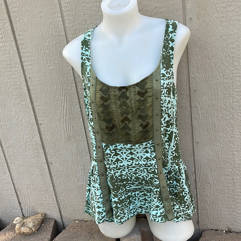 Boho Racerback Mixed Textile M